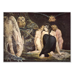 William Blake Hecate Print