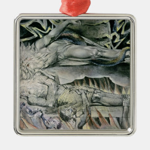 William Blake   Illustrations of the Book of Job;  Metal Ornament