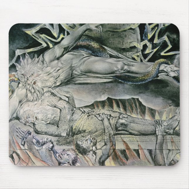 William Blake | Illustrations of the Book of Job;  Mouse Pad (Front)