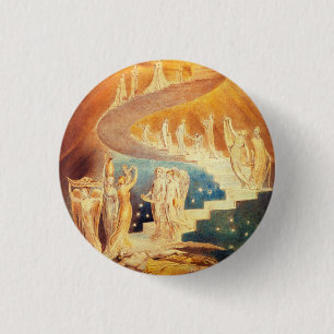 William Blake Jacob’s Ladder Button