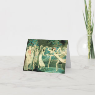 William Blake Midsummer Night’s Dream Note Card