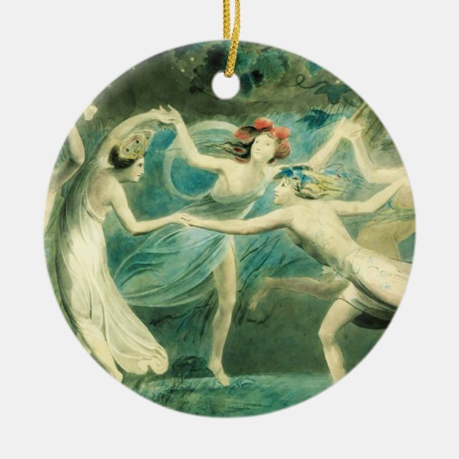 William Blake Midsummer Night’s Dream Ornament (Front)