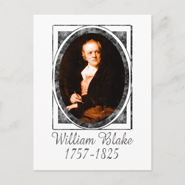William Blake Postcard (Front)