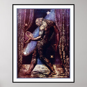 William Blake Poster : Le fantôme d'une puce