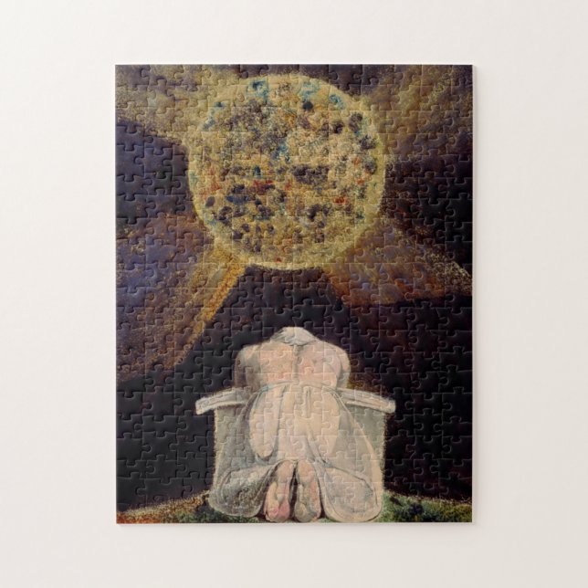 William Blake Song of Los Fine Art Jigsaw Puzzle (Vertical)