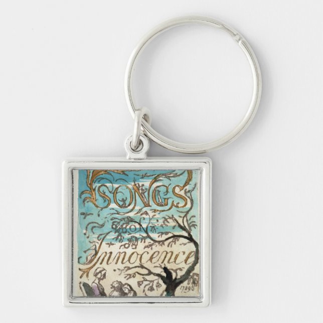 William Blake | Songs of Innocence, title page Keychain (Front)