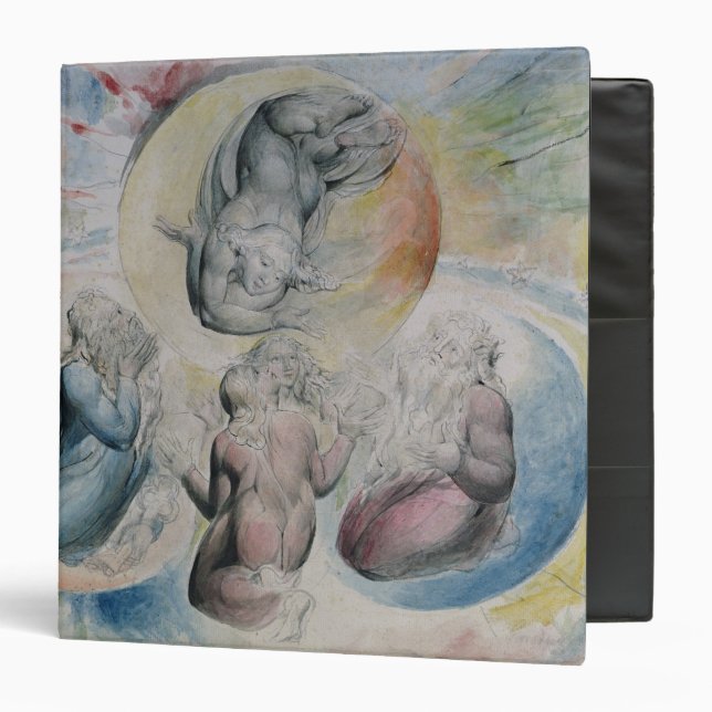 William Blake | St. Peter, St. James, Beatrice and Binder (Front/Inside)