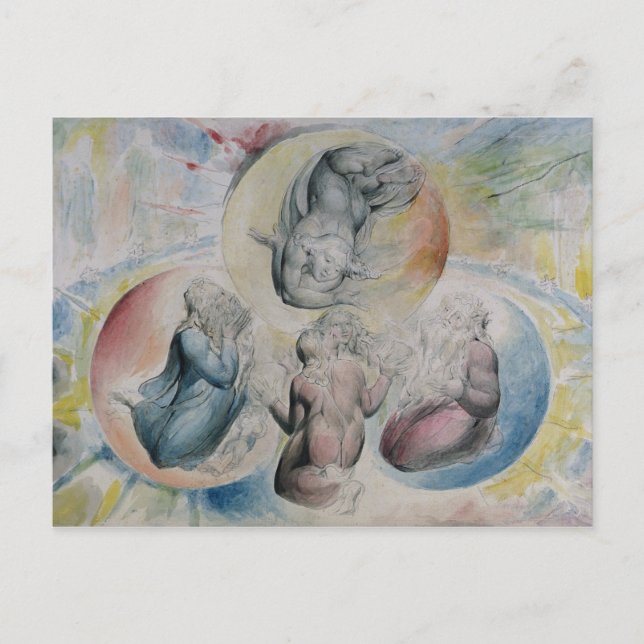 William Blake | St. Peter, St. James, Beatrice and Postcard (Front)