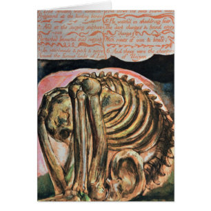 William Blake   The creation of Urizen in material