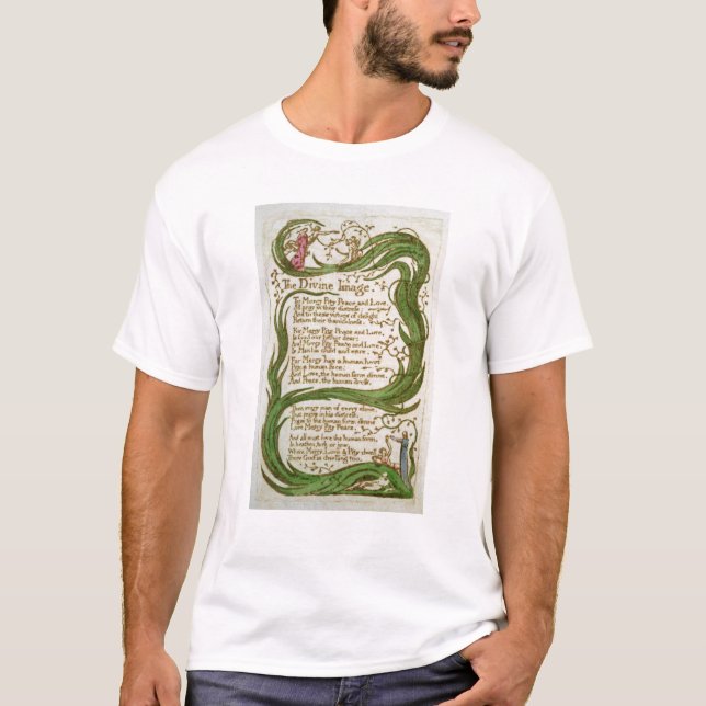 William Blake | The Divine Image, from Songs of In T-Shirt (Front)