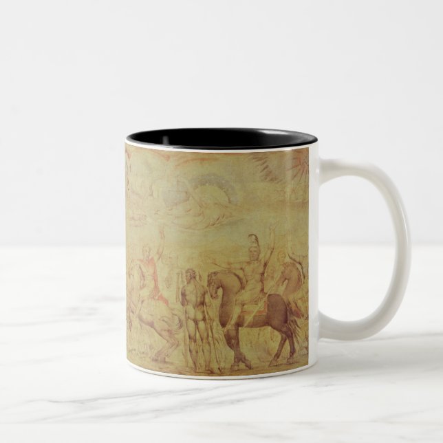 William Blake | The Faerie Queene Two-Tone Coffee Mug (Right)