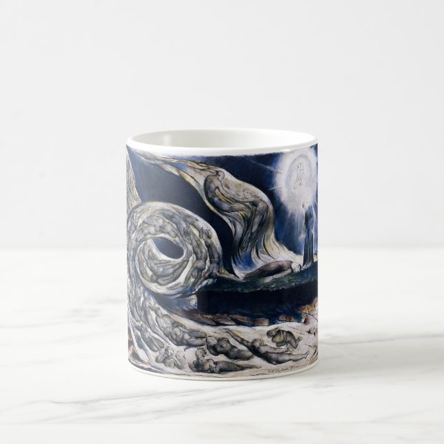 William Blake The Lovers Whirlwind Mug (Center)