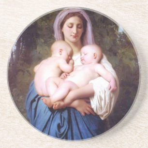 William Bouguereau_Charity(1878) Coaster