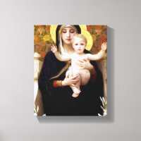 William Bouguereau- The Madonna of the Lilies