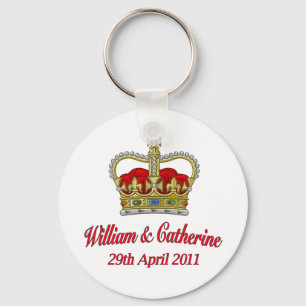 William & Catherine 29th April 2011 Keychain