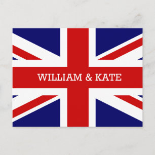 William & Catherine   The Royal Wedding Postcard