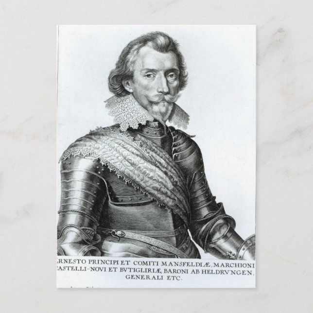 William Cavendish  1st Duke of Newcastle Postcard (Front)