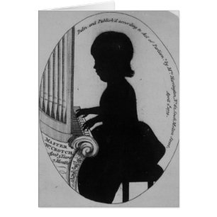 William Crotch Playing the Organ