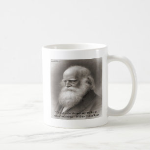William Cullen Bryant & Nature Quote Coffee Mug
