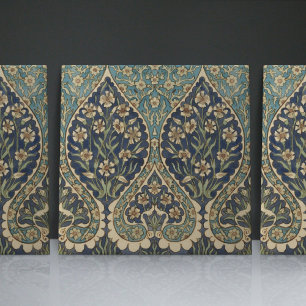 William De Morgan Unreleased Floral Timeless Tile