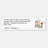 William F Buckley quote about liberals