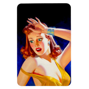 William Fulton Soare: Menace Pulp Cover Magnet