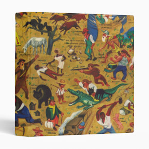 William Gropper's America - Cartoon Folklore Binder