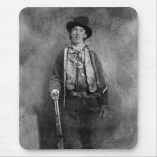 William H. Bonney, Billy Kid Old West Outlaw Mouse Pad