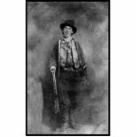 William H. Bonney, Billy Kid Old West Outlaw Photo Sculpture Magnet<br><div class="desc">Vintage photo of the American Old West Outlaw Billy ### Kid. The only know vintage wild west portrait of William H. Bonney aka Billy the Kid "Cleaned up using Photoshop. Left some scratches on the lower half of image, it created a illusion like he is leaning out of the image."...</div>