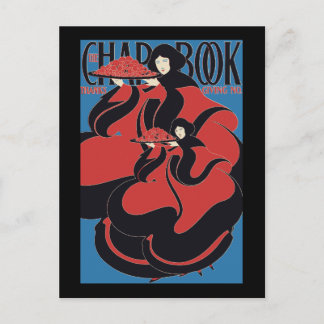 William H Bradley Thanksgiving No The Chap Book Holiday Postcard