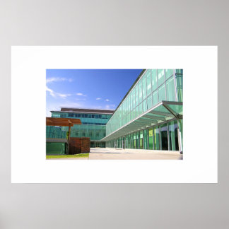 William H. Gates Hall Poster