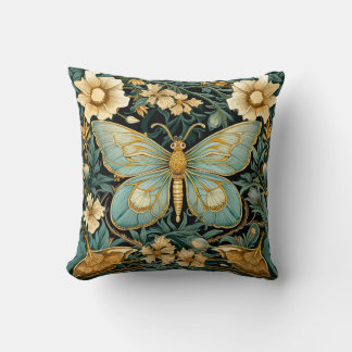 William Harris Butterfly Art Coussin