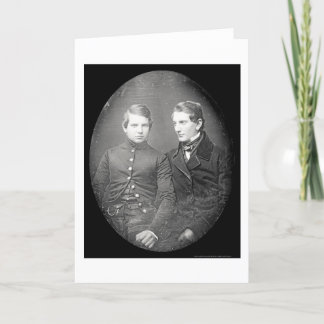 William Hazard & Moses Field Daguerreotype 1850 Card