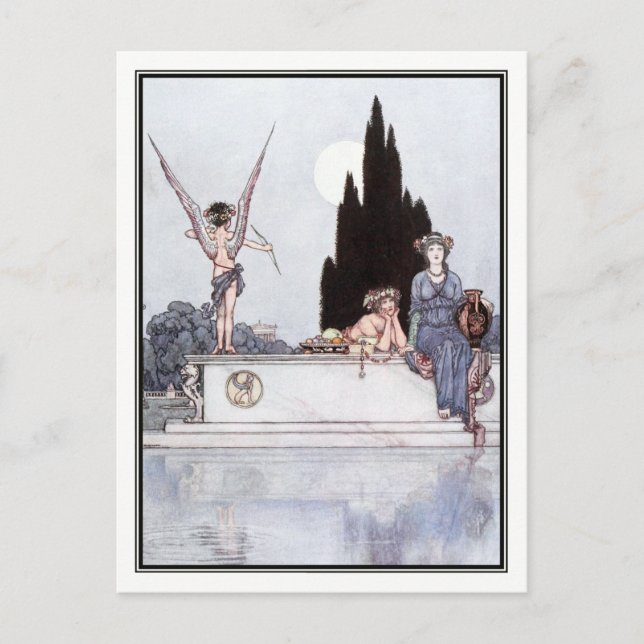William Heath Robinson - A Midsummer Night's Dream Postcard (Front)