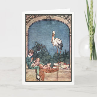 William Heath Robinson - The Storks Announcement