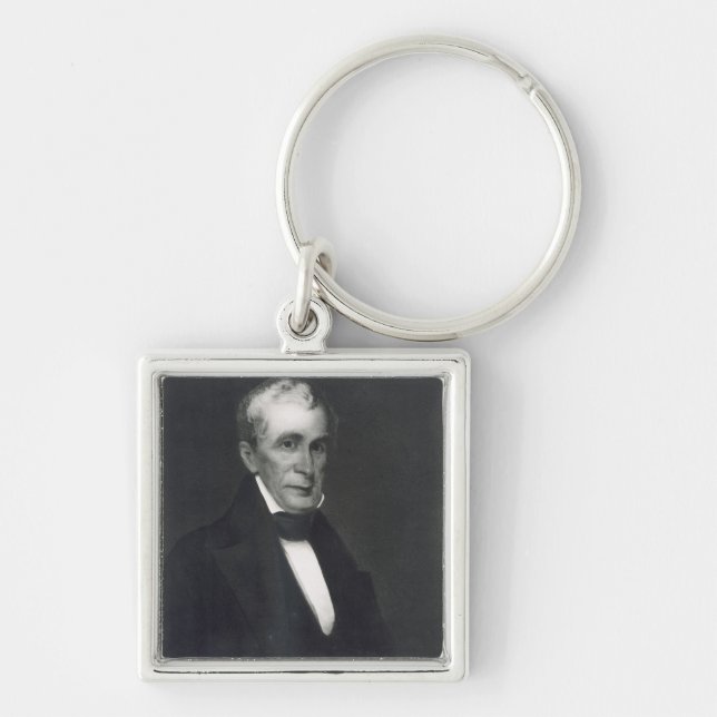 William Henry Harrison, 9th President of the Unite Keychain (Front)