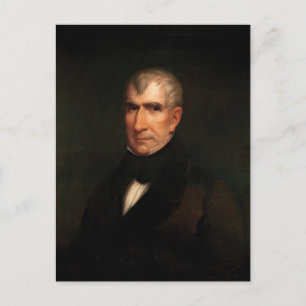 William Henry Harrison Postcard