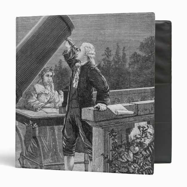 William Herschel  Discovers the Planet Uranus Binder (Front/Inside)