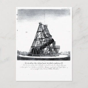 William Herschel's Forty Foot Telescope Postcard
