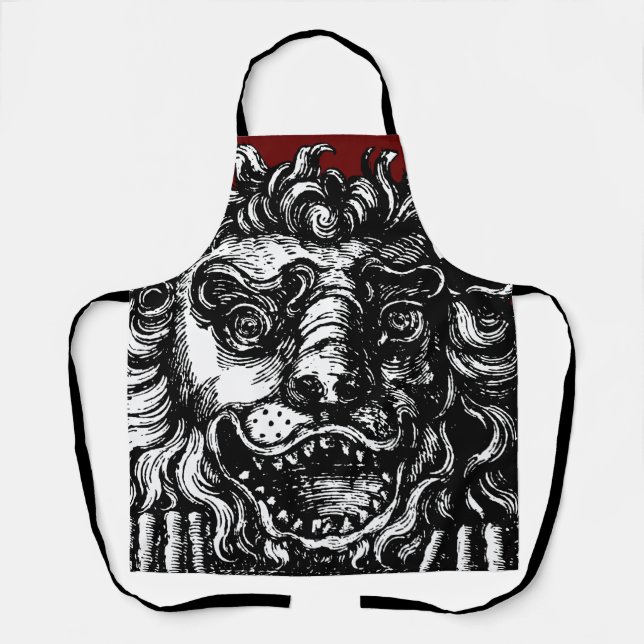 William Hogarth's Lion's Head Button's Tavern  Apron (Front)