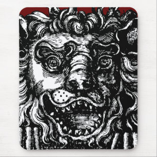 William Hogarth's Lion's Head Button's Tavern  Mouse Pad