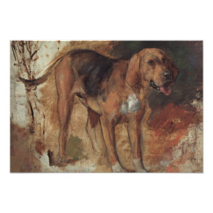 William Holman Hunt - Study of a Bloodhound Photo Print