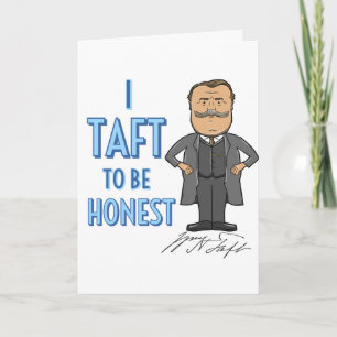 William Howard Taft Greeting Card