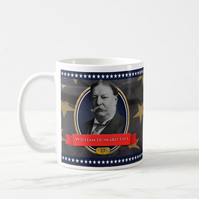 William Howard Taft Historical Mug (Left)