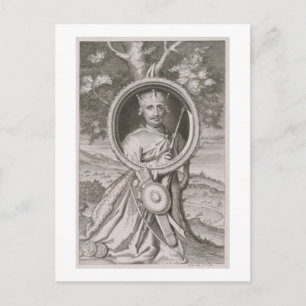 William II 'Rufus' (c.1056-1100) King of England f Postcard