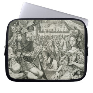 William III (1650-1702) and Mary II (1662-94) King Laptop Sleeve