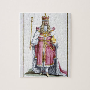 William III (1650-1702) of Orange, 1780 (coloured Jigsaw Puzzle