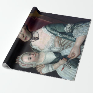 William Johnston Mrs. Jacob Hurd and Child Wrapping Paper