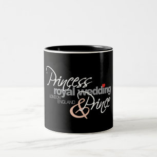 William & Kate Royal Wedding Two-Tone Coffee Mug