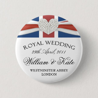 William & Kate Wedding Commemorative Keepsake Pin